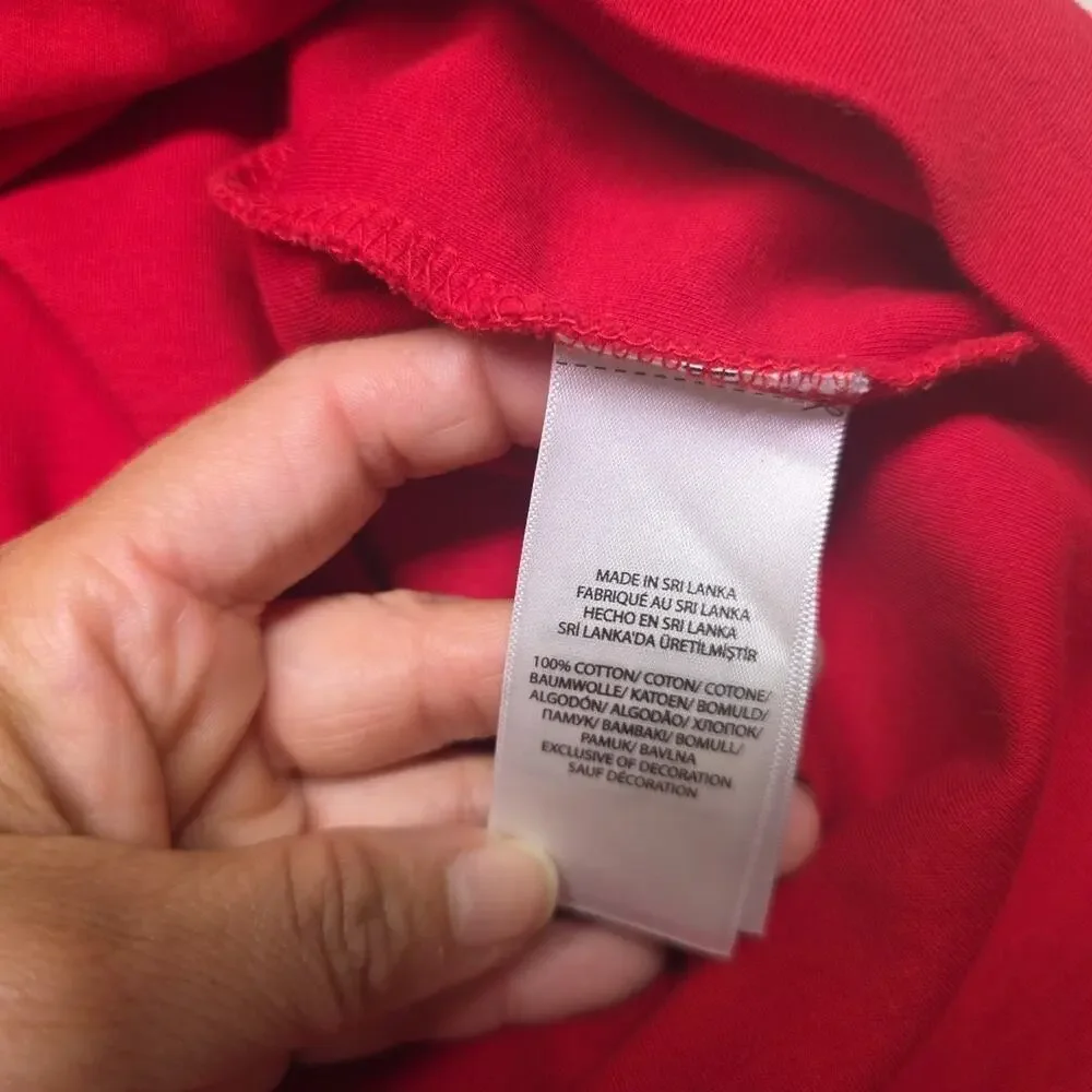 Ralph Lauren Polo Shirt Mens Red Pony Casual Short Sleeve